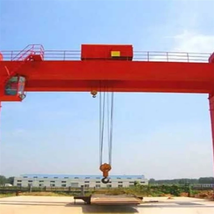 10 Ton Double Girder Gantry Crane With Hoist