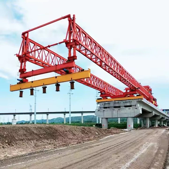 180 Tons Bridge Lancher For Precast Concrete Beam suppliers