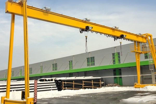 Fournisseur de grue à portique de palan électrique de type boîte