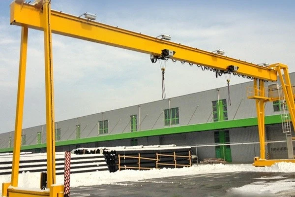 box type electric hoist gantry crane(2)