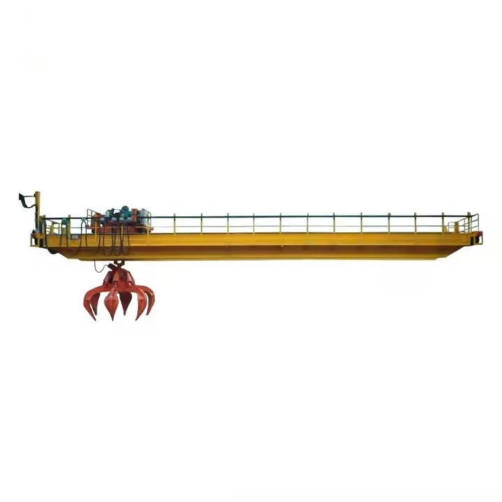Grue au-dessus du crabe