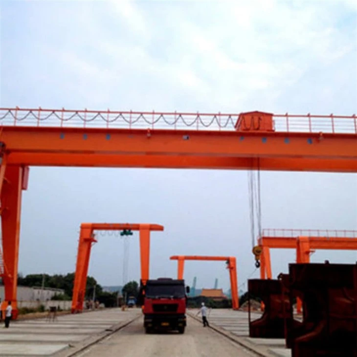 Customized Electric Motor Driven Double Girder Gantry Crane