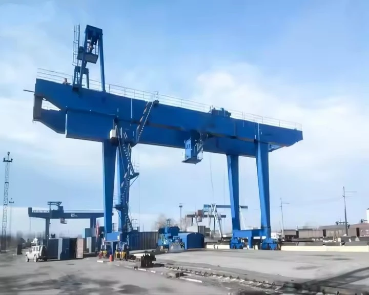 Grues à portique Mg montées sur rail