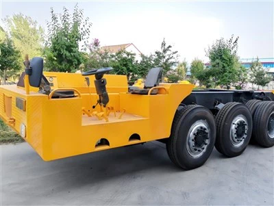 Transporteur de poutres préfabriquées robustes-de 180 tonnes