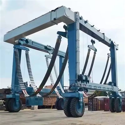 Palan à bateau à portique